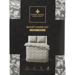 Parure de lit en satin Hotel Royal 200 x 220 cm | Action FR