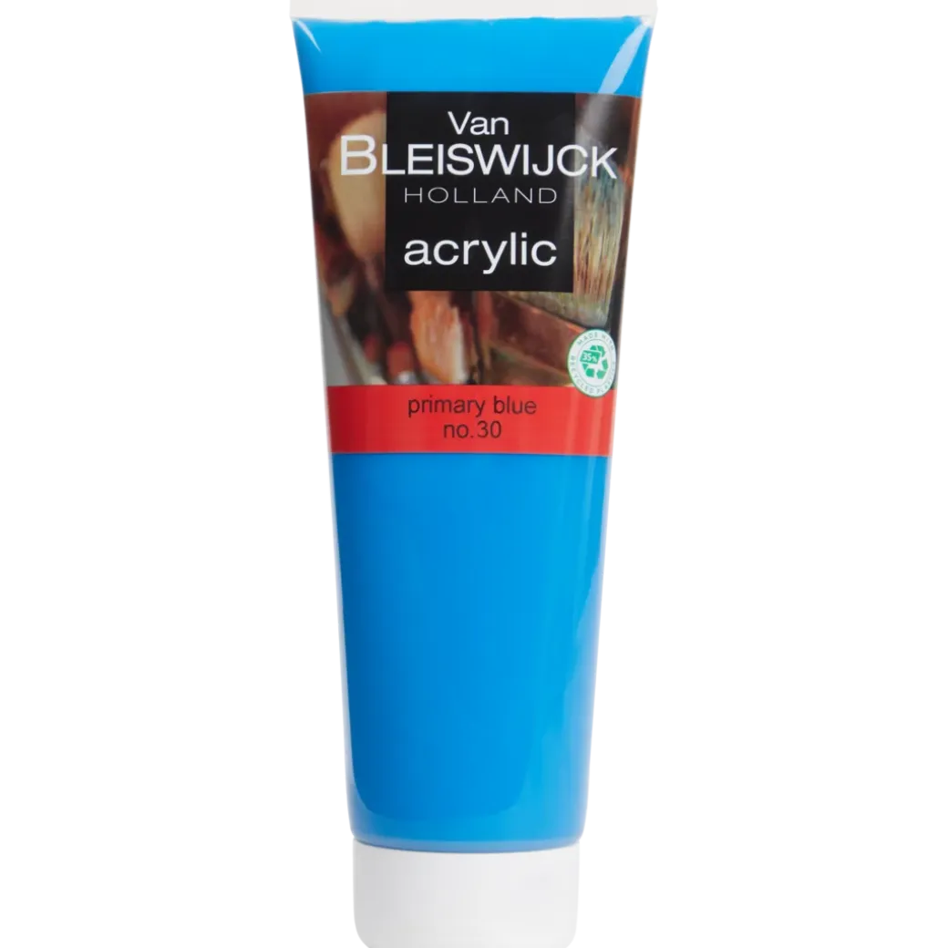 Peinture acrylique Van Bleiswijck Bleu primaire | Action FR