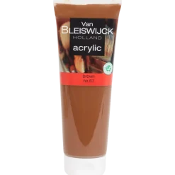 Peinture acrylique Van Bleiswijck Marron Brun | Action FR