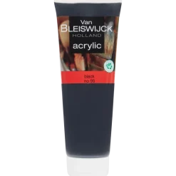 Peinture acrylique Van Bleiswijck Noir | Action FR