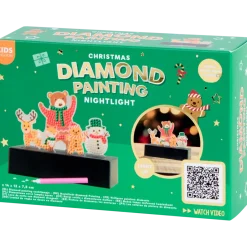 Peinture diamant veilleuse de Noël Kids Kingdom | Action FR