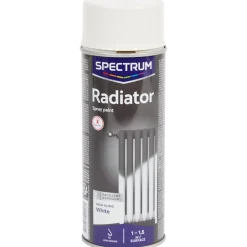 Peinture en aérosol pour radiateur Spectrum Blanc Blanc 400 ml | Action FR
