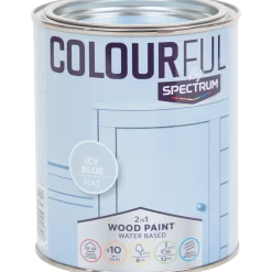 Peinture pour meubles 2-en-1 Spectrum Colourful Icy Blue Bleu | Action FR
