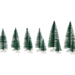 Petits sapins de Noël Magic Village | Action FR