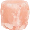 Photophore en cristal de sel Mineral Rose | Action FR