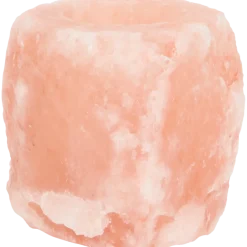 Photophore en cristal de sel Mineral Rose | Action FR