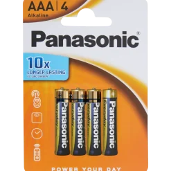 Piles Panasonic AAA 4 Pièces | Action FR