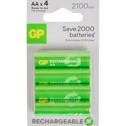 Piles rechargeables GP AA 4 Pièces | Action FR
