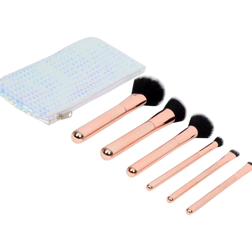 Pinceaux de maquillage avec trousse Belluto Accessories | Action FR