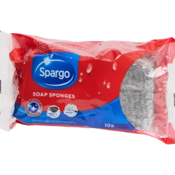 Éponges en laine d'acier savonneuses Spargo | Action FR