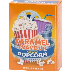 Pop-corn au micro-ondes Caramel beurre salé | Action FR