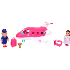 Poupées avec avion Chloe Girlz | Action FR