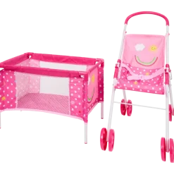 Poussette et lit de poupée Dolly Star | Action FR