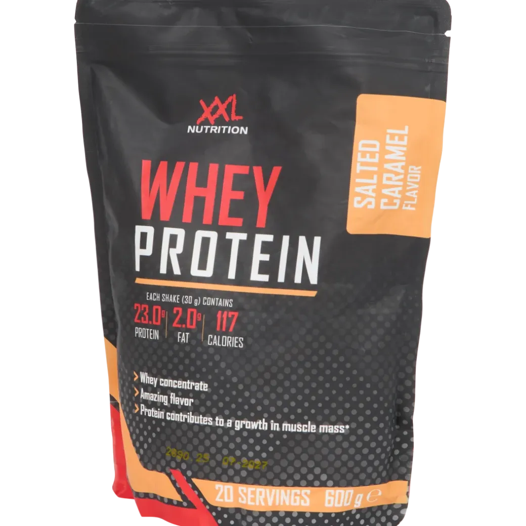 Protéine de lactosérum en poudre XXL Nutrition Caramel Beurre Salé | Action FR