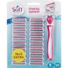 Rasoir avec recharges Soft Touch | Action FR