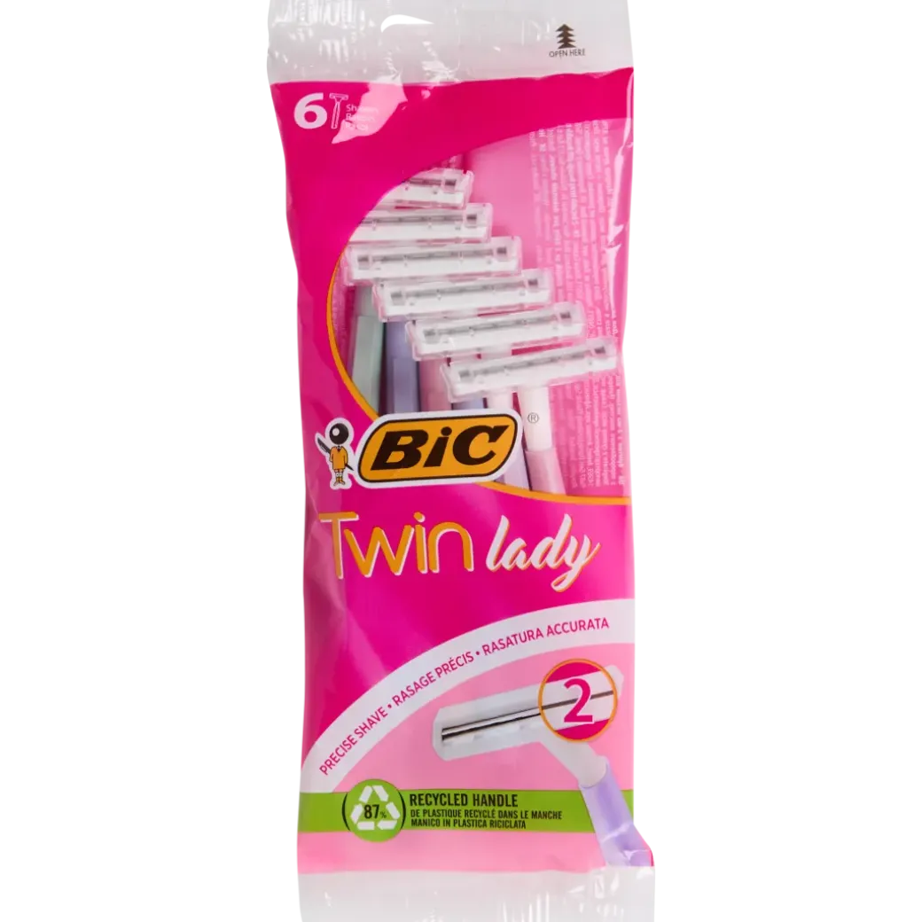 Rasoirs jetables BIC Twin Lady | Action FR