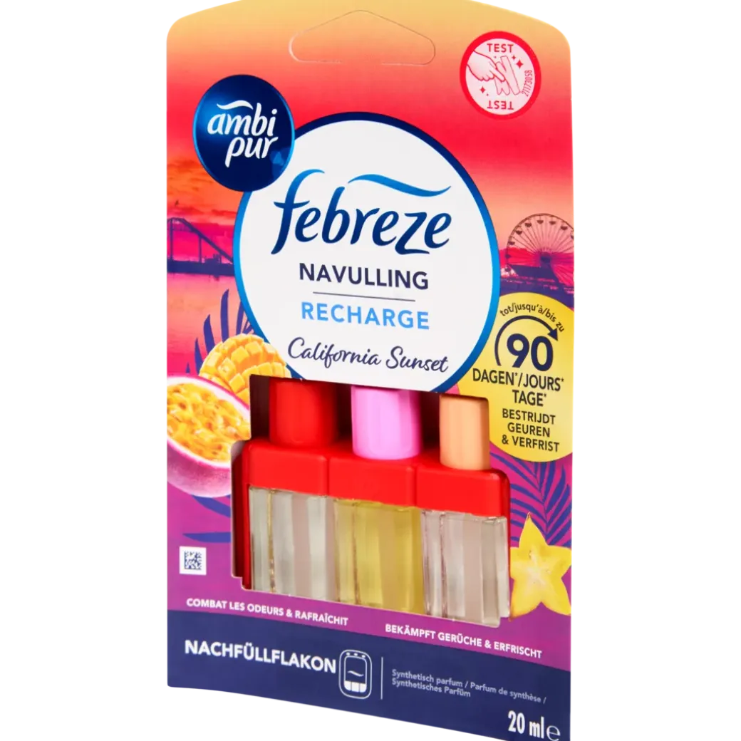 Recharge pour désodorisant électrique Ambi Pur Febreze California Sunset | Action FR