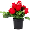 Roses artificielles en pot | Action FR