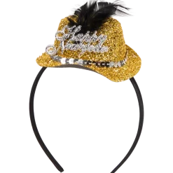 Serre-tête chapeau Happy New Year | Action FR
