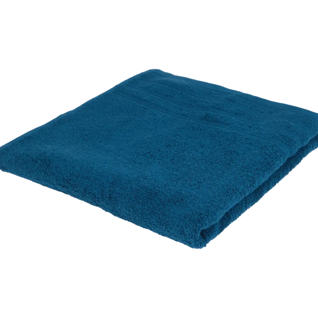 Serviette de bain Hotel Royal Bleu 70 x 140 cm Bleu | Action FR