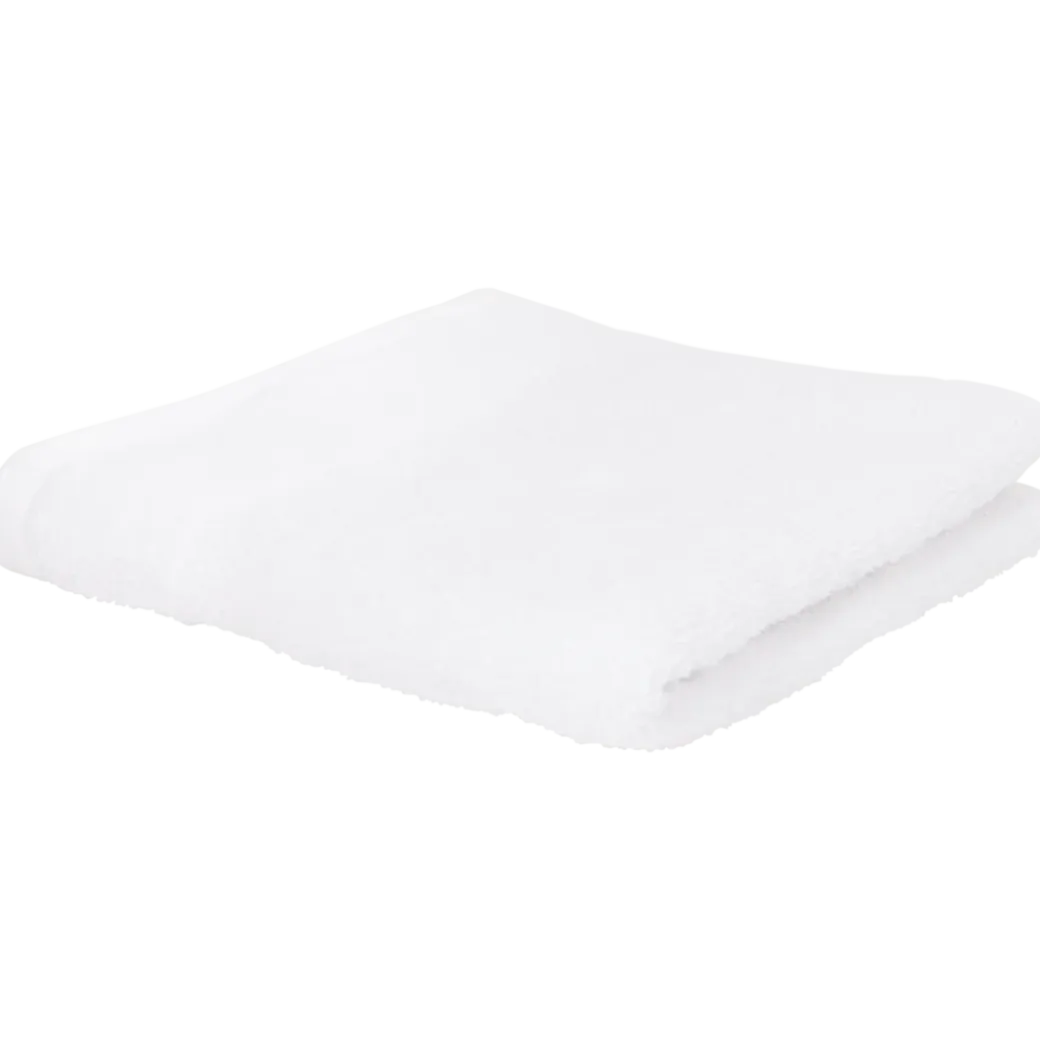 Serviette de toilette blanche Capetown 50 x 100 cm Blanc | Action FR