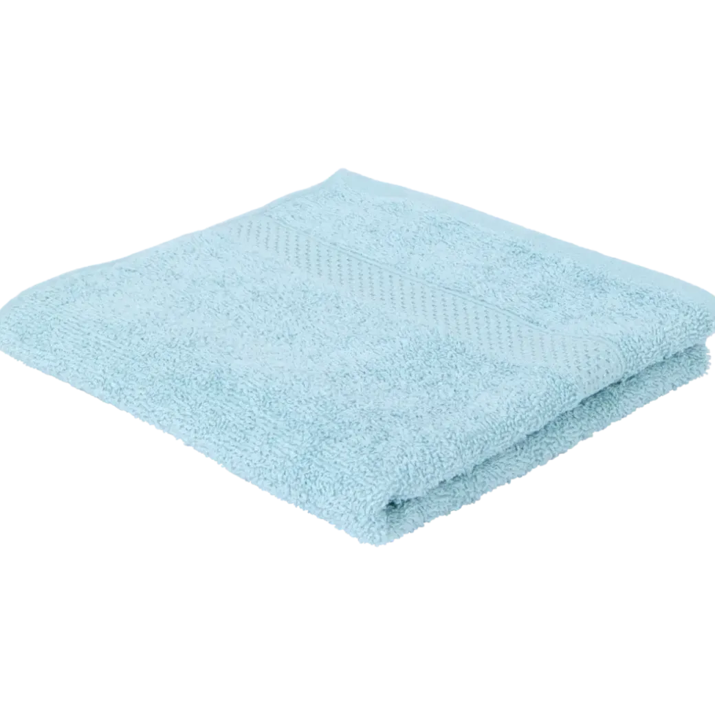 Serviette de toilette turquoise Capetown 100 x 50 cm Bleu | Action FR