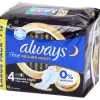 Serviettes hygiéniques Always Free Secure Night 12 Pièces | Action FR