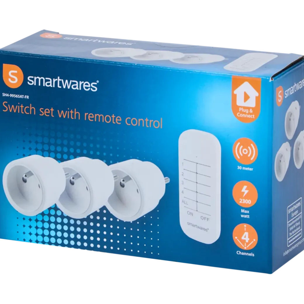 Set de prises sans fil Smartwares | Action FR