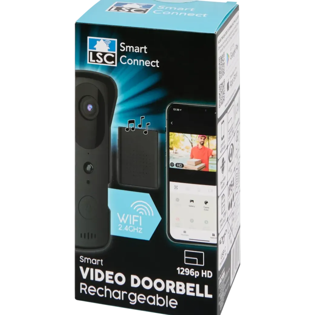 Sonnette vidéo connectée LSC Smart Connect | Action FR