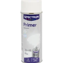 Sous-couche en aérosol Spectrum Blanc mat Blanc 400 ml | Action FR