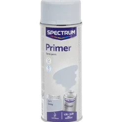 Sous-couche en aérosol Spectrum Gris mat Gris 400 ml | Action FR