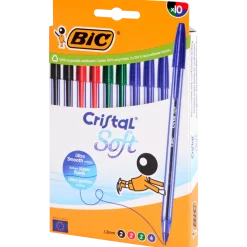 Stylos-bille BIC Cristal Soft | Action FR