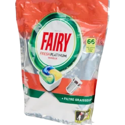 Tablettes pour lave-vaisselle Fairy Fresh Platinum | Action FR