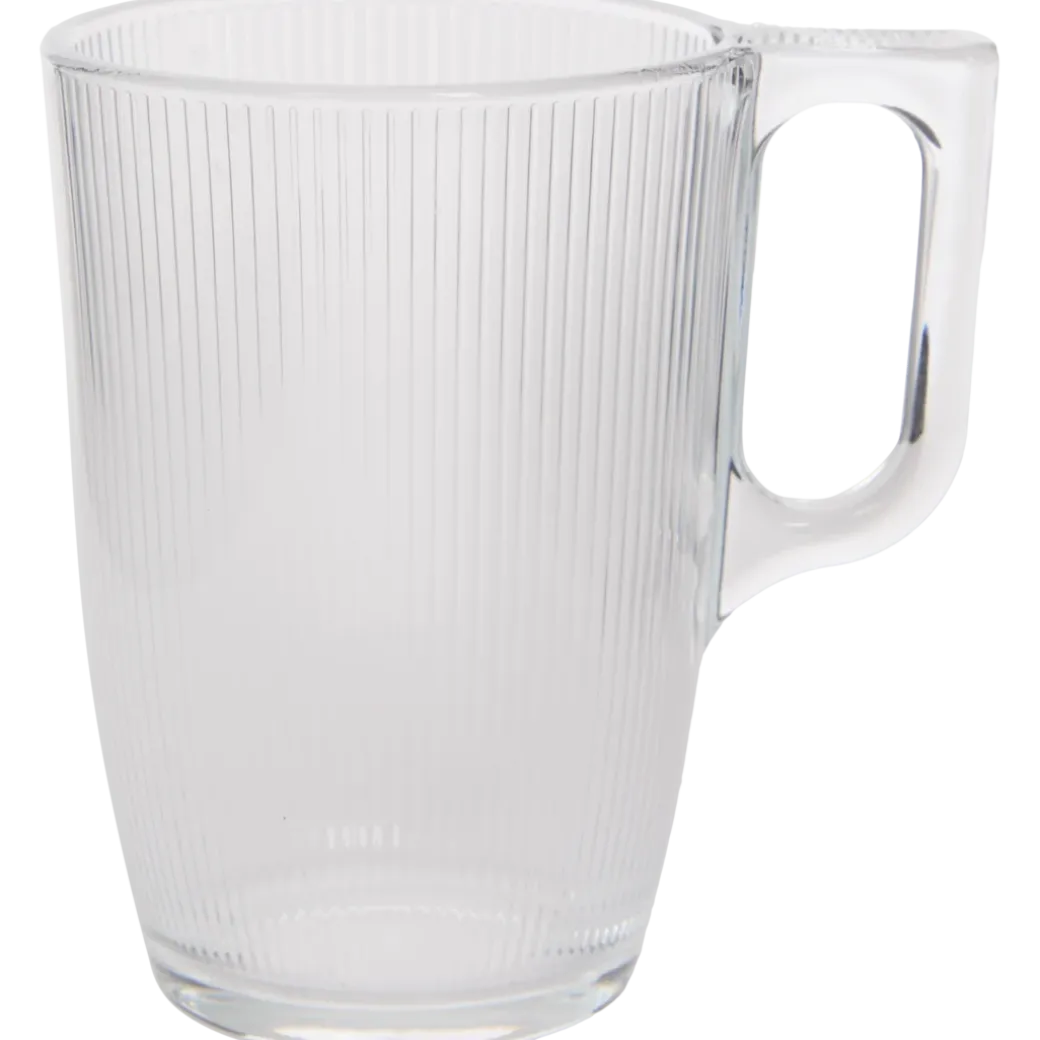 Tasse à café en verre Transparant | Action FR