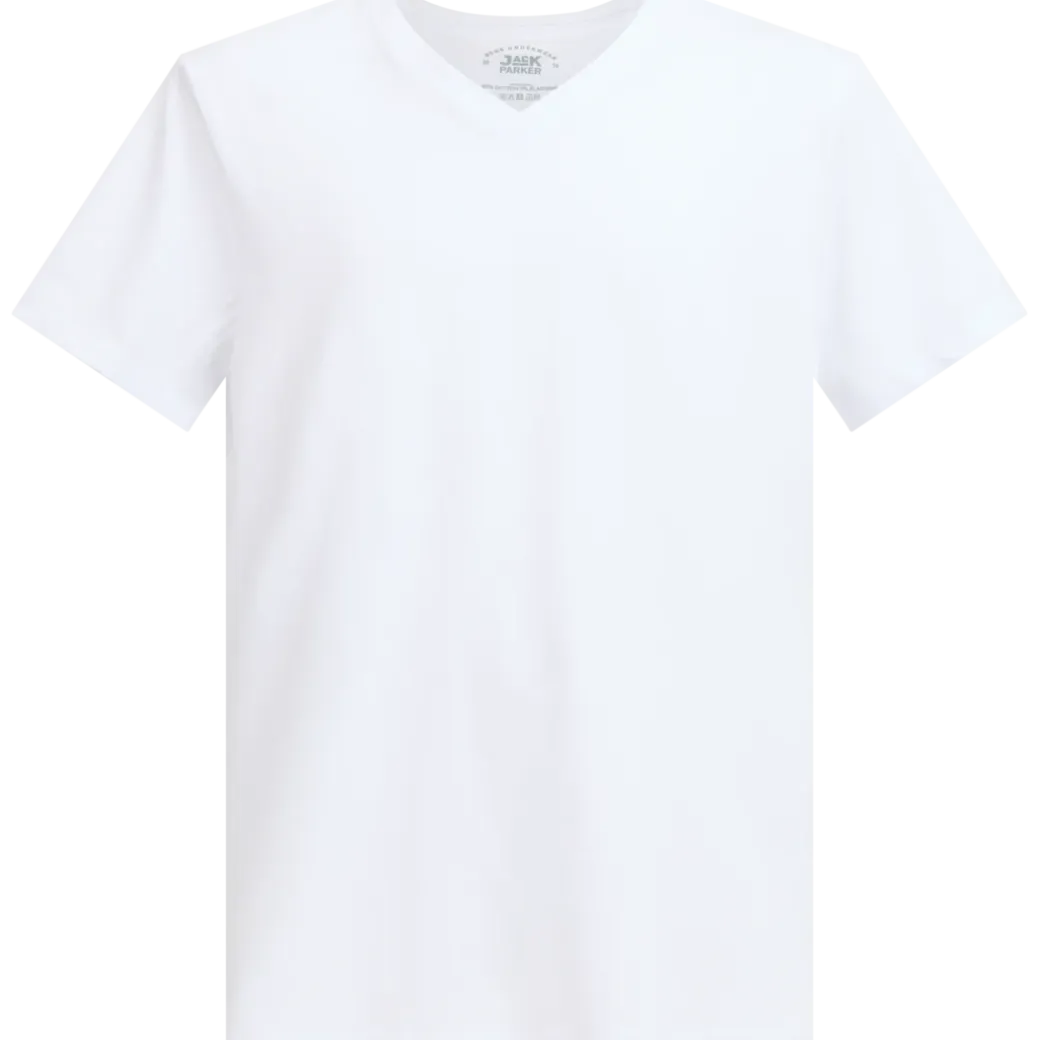 T-shirt Jack Parker Blanc Homme | Action FR