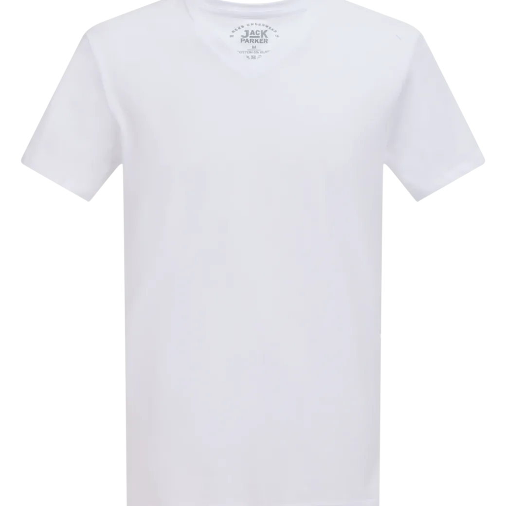 T-shirt Jack Parker Blanc Homme | Action FR