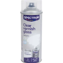Vernis haute brillance Spectrum Transparent Transparant 400 ml | Action FR
