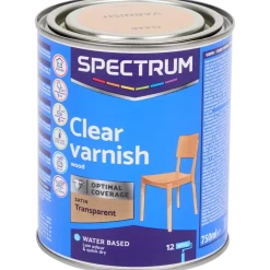 Vernis satiné multi-usage Spectrum Transparent Transparant 750 ml | Action FR